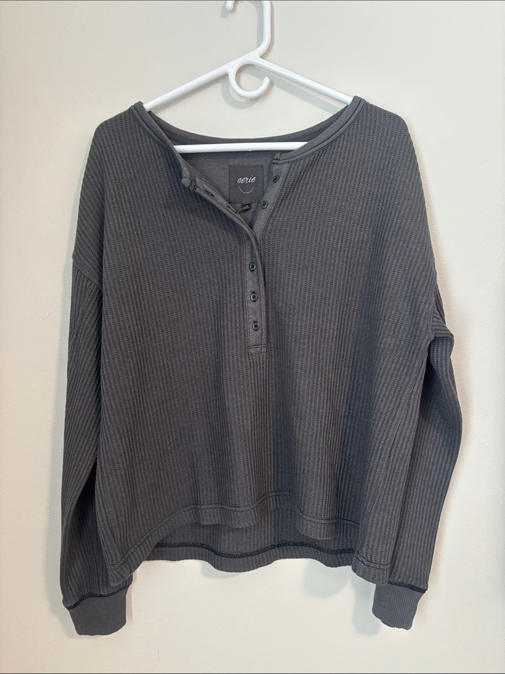 Aerie Women Quarter Button Up
